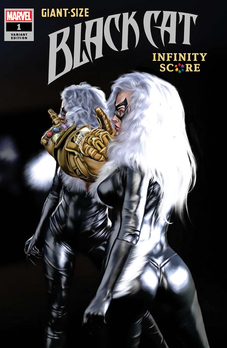 Giant-Size Black Cat Infinity Score #1 Unknown Comics Marco Turini Exclusive Var (11/24/2021) (12/08/2021) - Collectors World Toys Main image