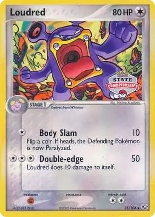 Loudred (State Championships) 035/106 - League & Championship Cards
