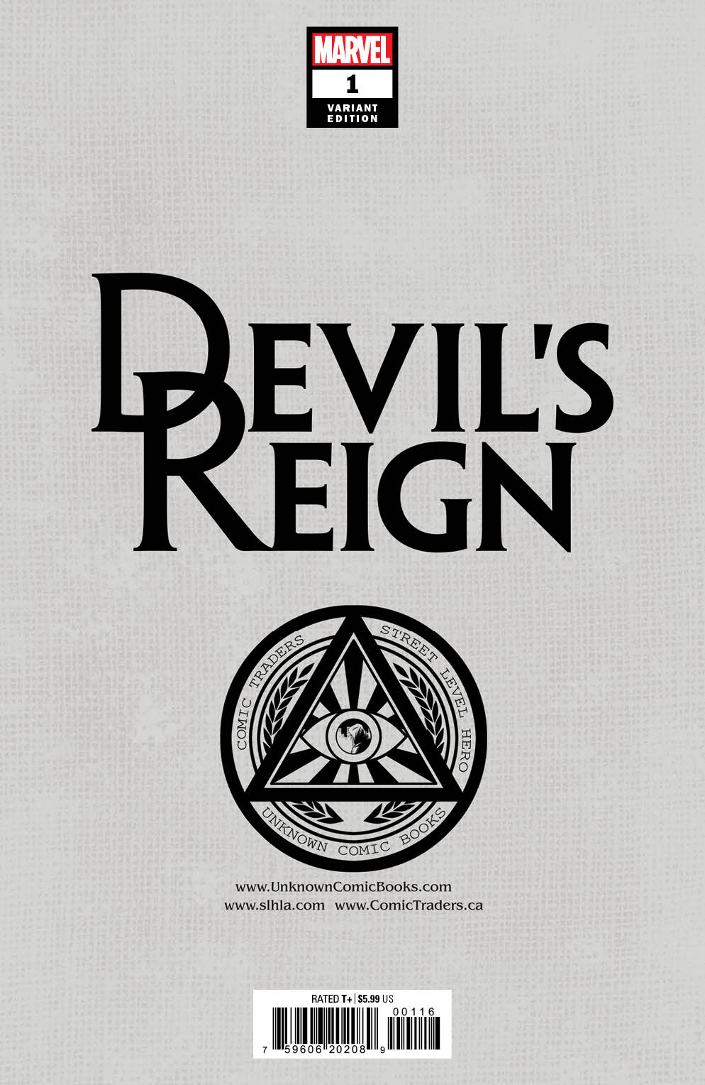 Devils Reign #1 (Of 6) Unknown Comics Marco Turini Exclusive Var (12/08/2021) - Collectors World Toys