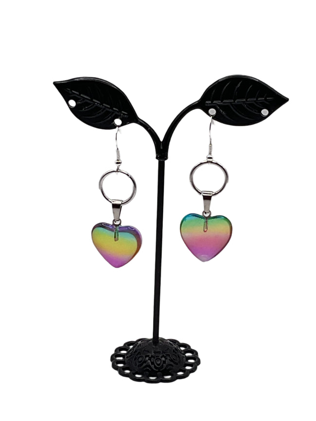 Heart earrings Hover Image