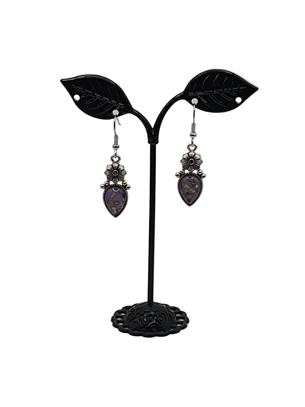 Abalone Blossom Earrings