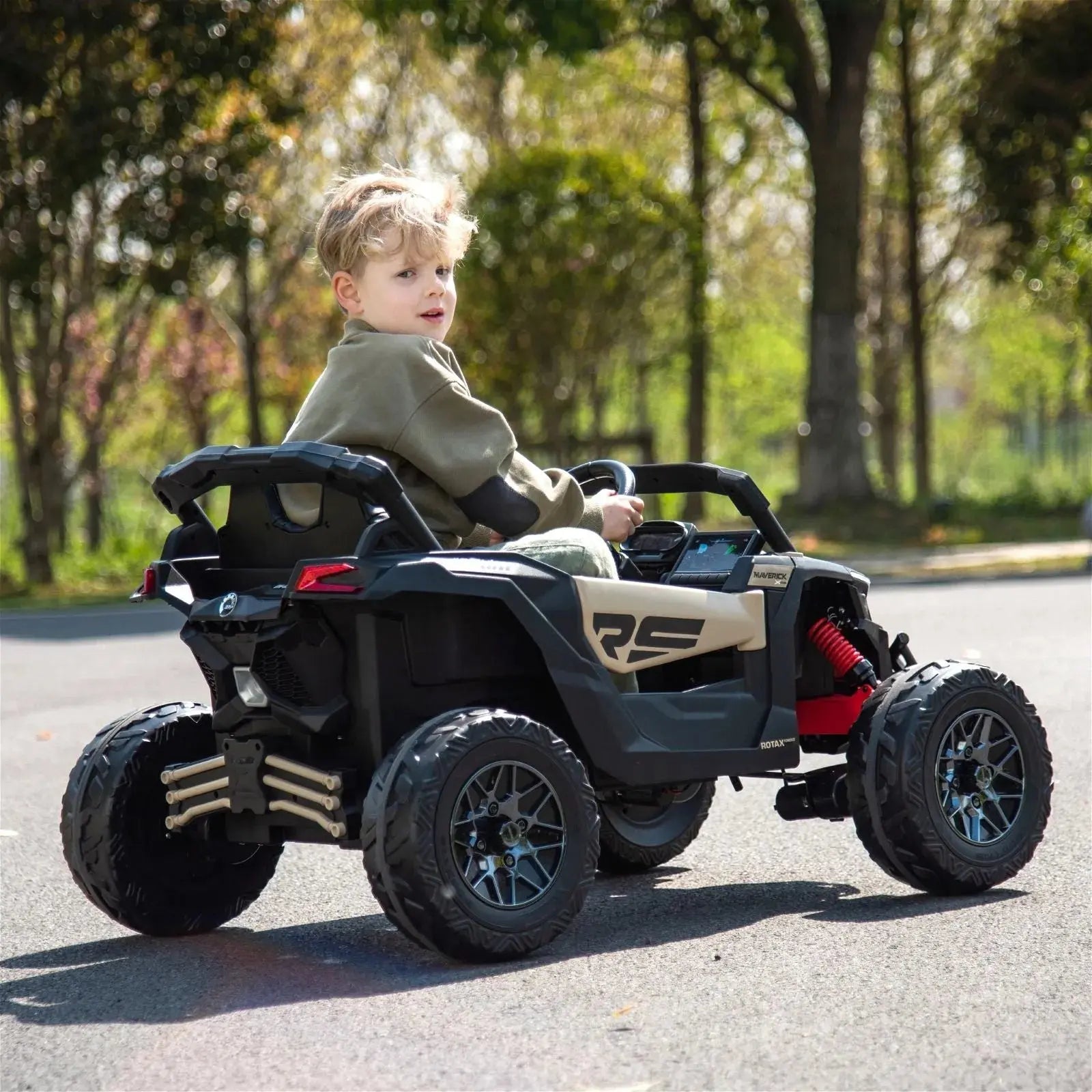 24V Can-Am Maverick 1-Seater UTV - Kids Electric Ride-On - Collectors World Toys