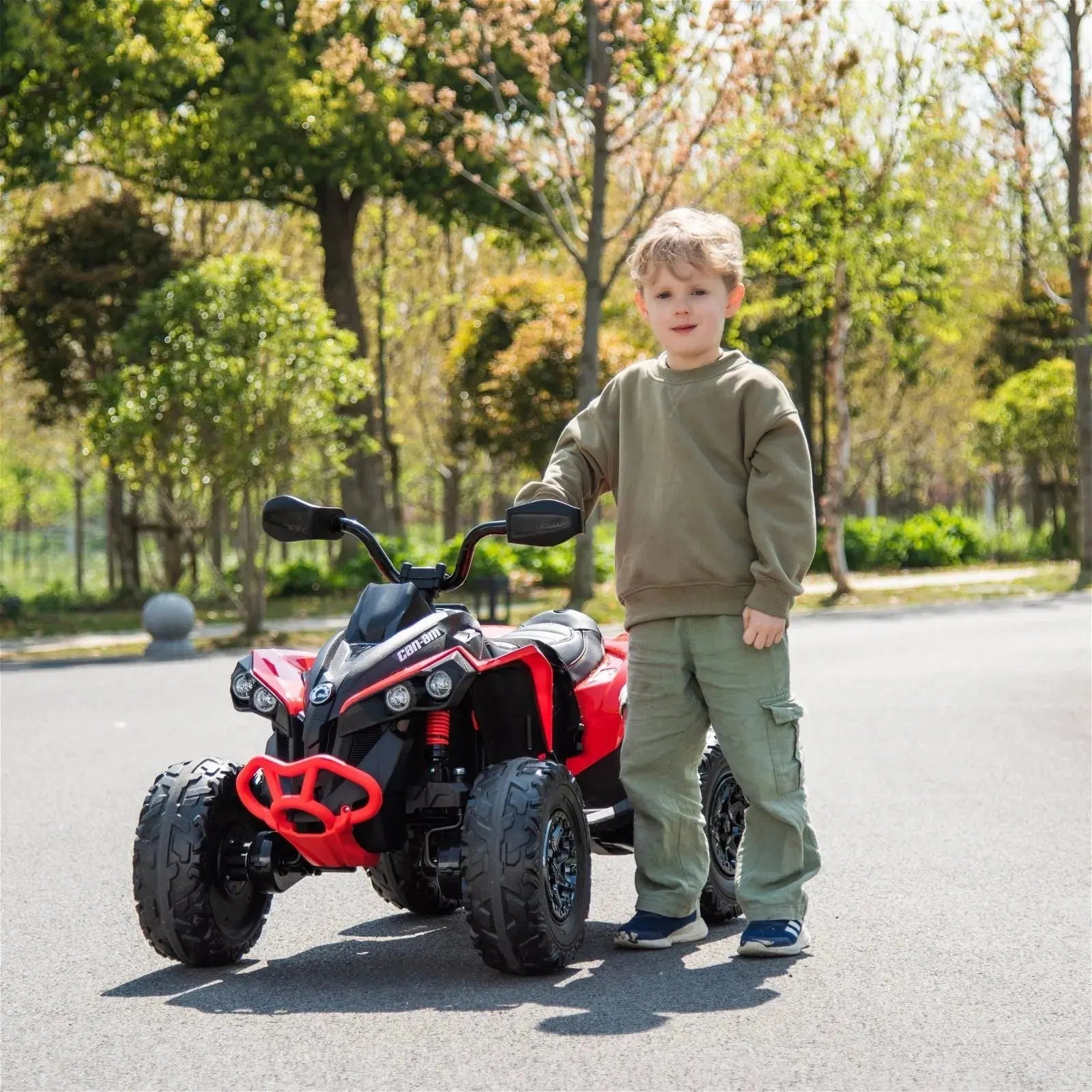 24V Can-Am Renegade 1-Seater Kids ATV - Collectors World Toys