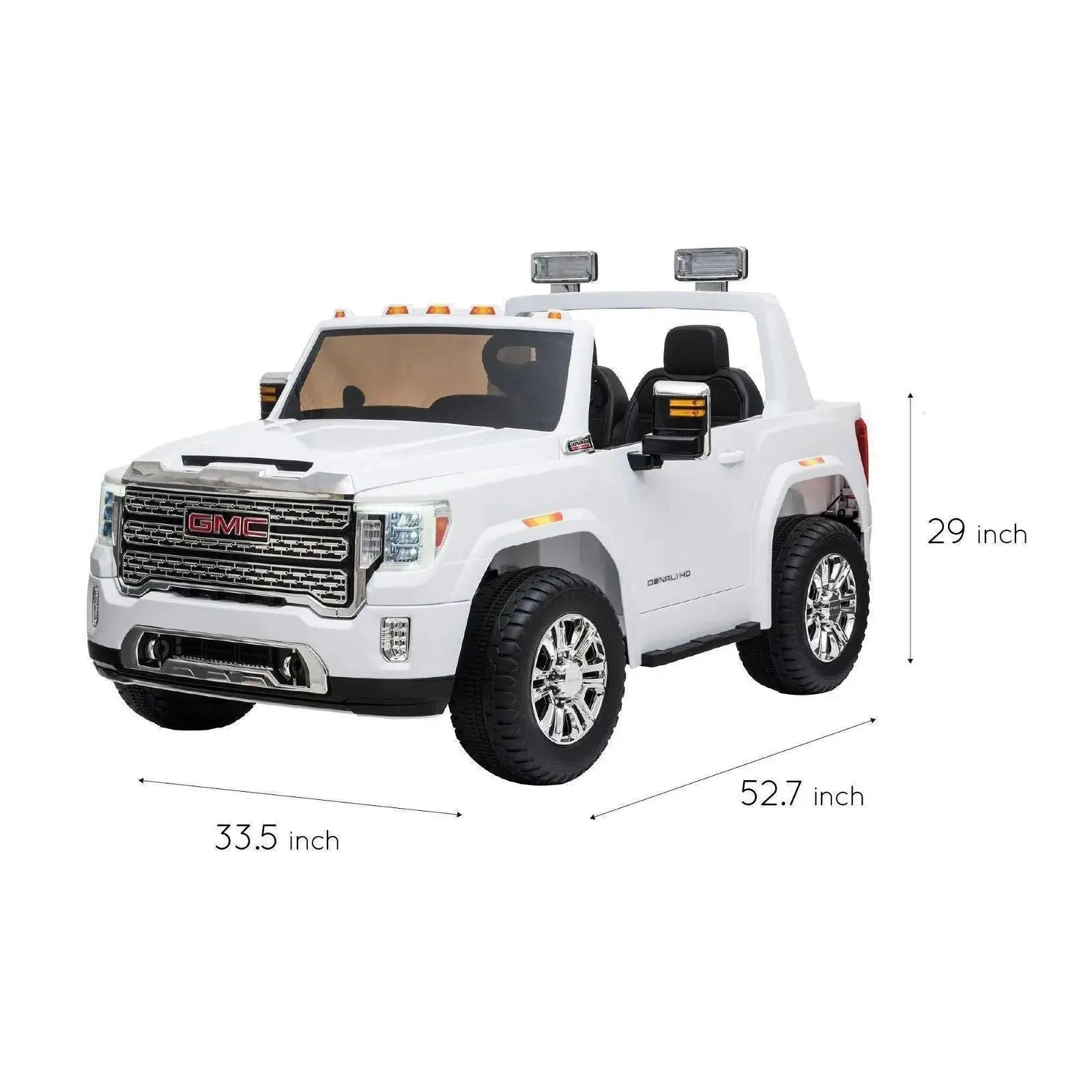 24V GMC Denali 2 Seater Battery Operated Ride on Car with Parental Remote Control - Collectors World Toys