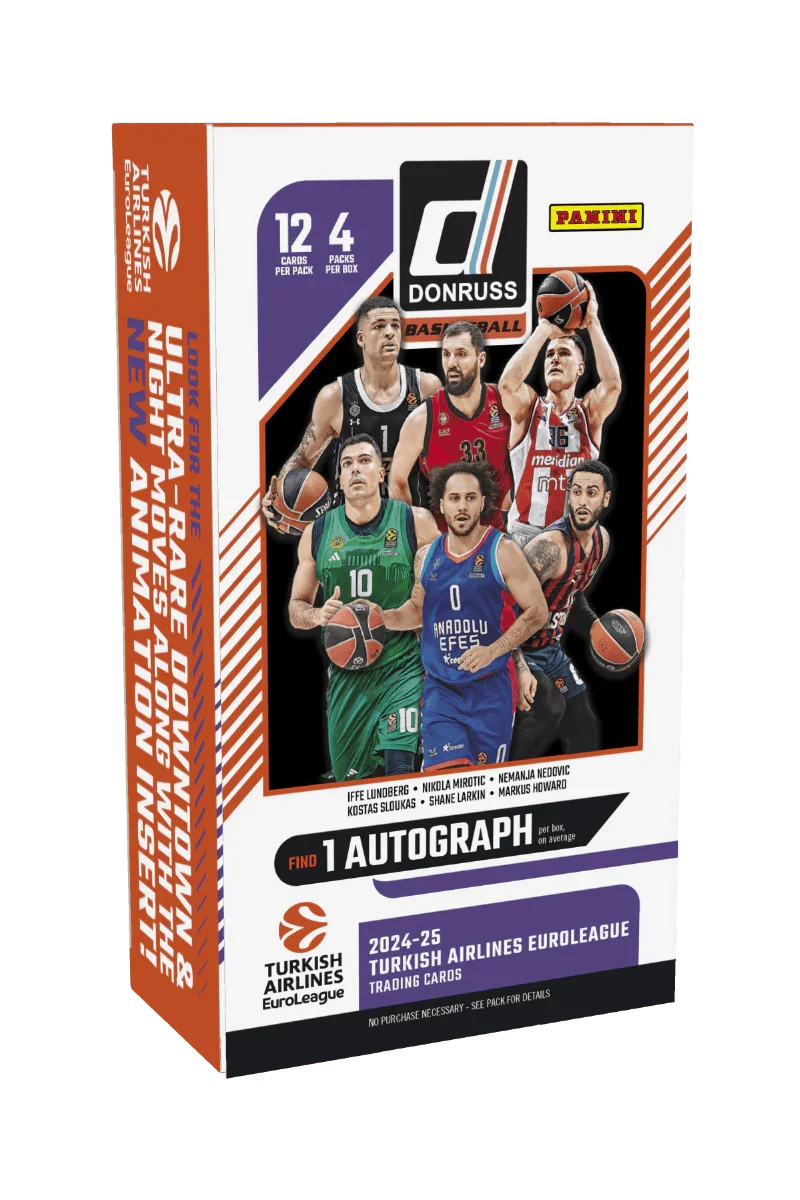 2024-25 Panini Donruss Turkish Airlines EuroLeague - Hobby Box Main image