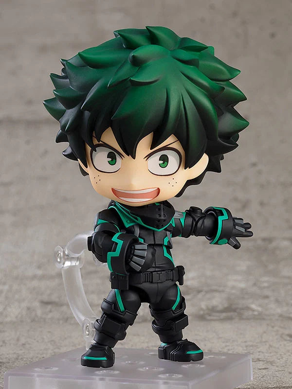 My Hero Academia The Movie: World Heroes' Mission Nendoroid 1691 Izuku Midoriya: Stealth Suit Ver. Figure - Collectors World Toys