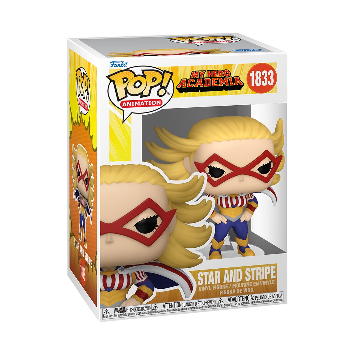My Hero Academia Star and Stripe Funko Pop Vinyl Figure #1833 Secondary image