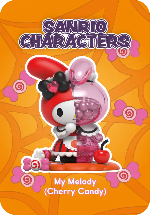 Kandy: Sanrio Spooky Fun Series Blind Box (1 Blind Box) - Collectors World Toys