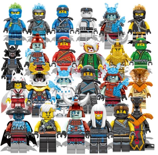 24Pcs Set Ninjago Anime Minifigures dg1002