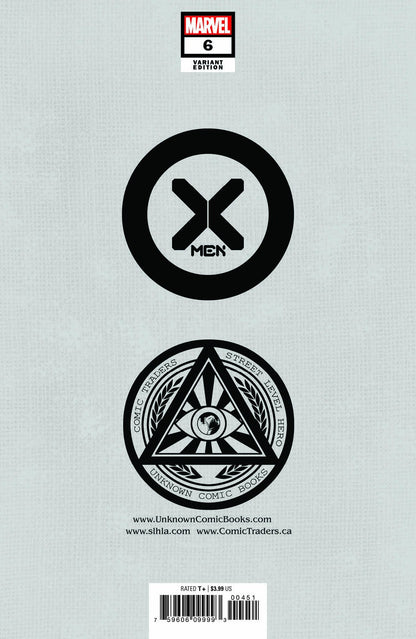 X-Men #6 Unknown Comics Marco Turini Exclusive Var (01/05/2022) - Collectors World Toys
