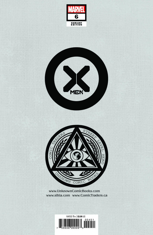 X-Men #6 Unknown Comics Marco Turini Exclusive Var (01/05/2022) - Collectors World Toys
