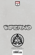 Inferno #4 (Of 4) Unknown Comics David Nakayama Exclusive Color Bleed Var (01/05/2022) - Collectors World Toys