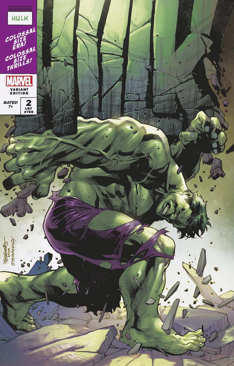 Hulk #2 Unknown Comics Stephen Segovia Exclusive Var (12/15/2021) - Collectors World Toys Main image