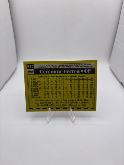 Topps Geronimo Berroa