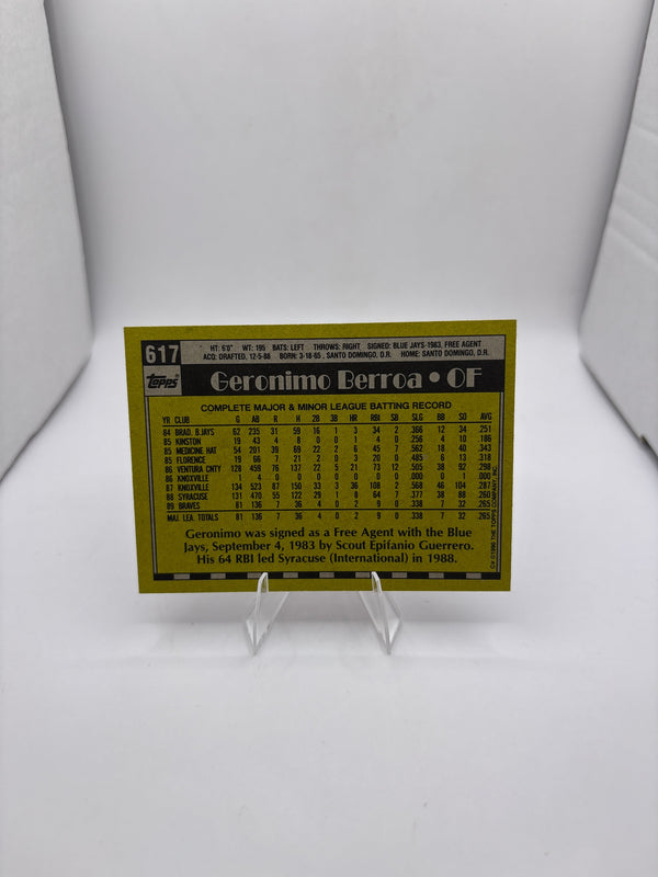 Topps Geronimo Berroa
