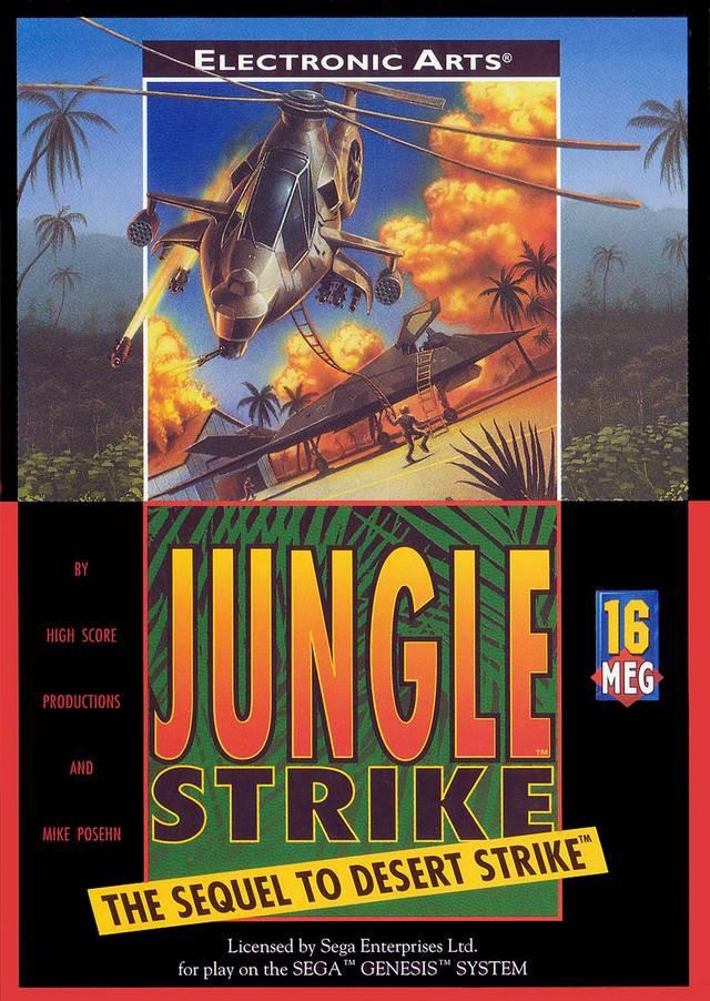Jungle Strike (Sega Genesis) Main image