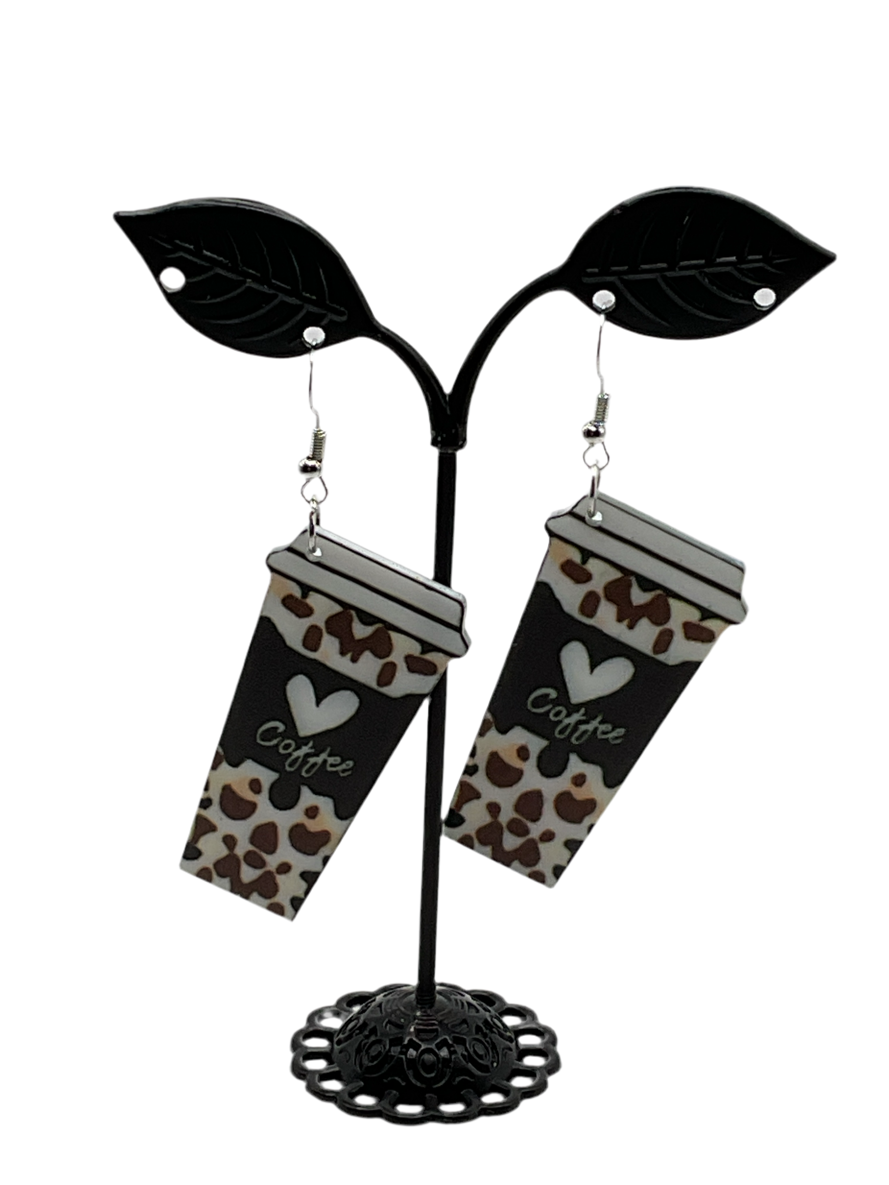 Coffee cup earrings Main image