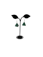 D4 dice earrings
