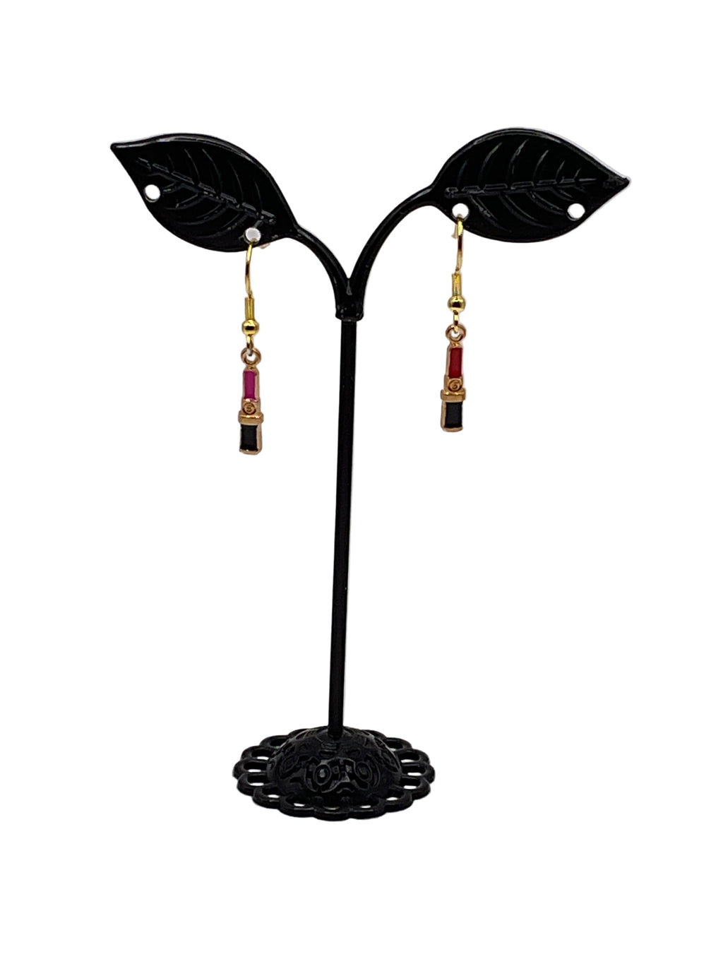 Lipstick earrings