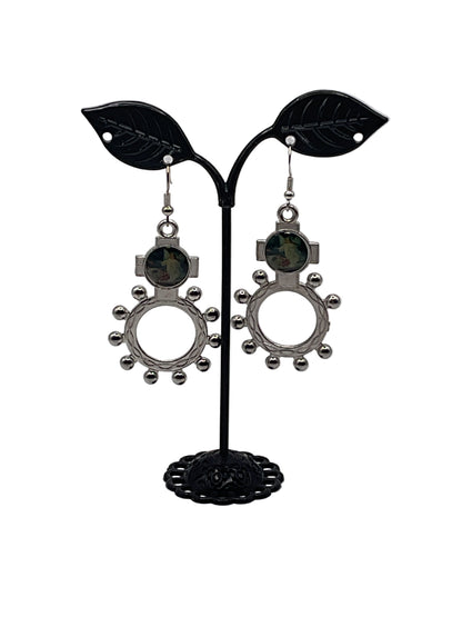 Finger Rosary Ring Earrings