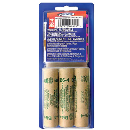 ESTES B6-4 Engine Flight Pack