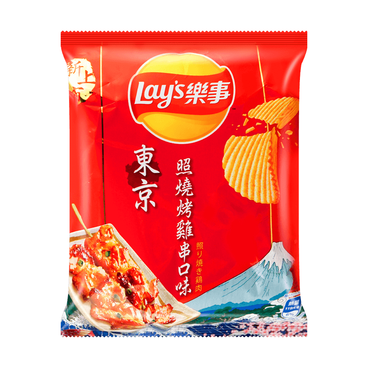 Lay's Taiwan Potato Chips Tokyo Yakitori Flavor 34g