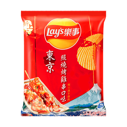 Lay's Taiwan Potato Chips Tokyo Yakitori Flavor 34g