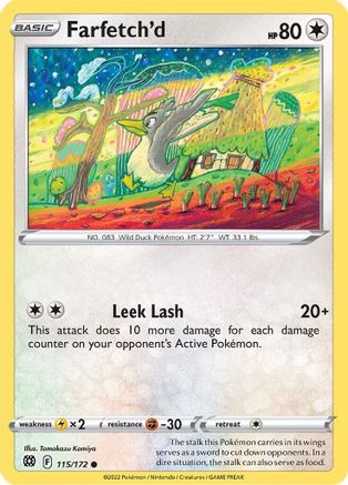 Farfetch'd 115/172 - SWSH09 Brilliant Stars
