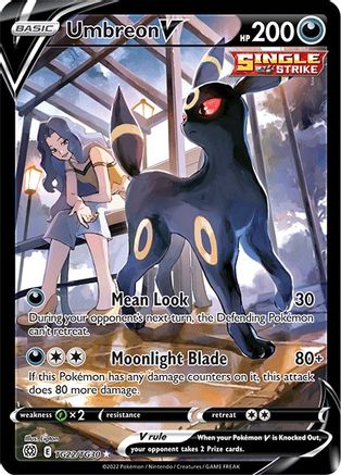 Umbreon V TG22/TG30 - SWSH09 Brilliant Stars Trainer Gallery Holofoil