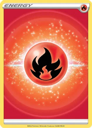 Pokemon: Fire Energy Reverse Holo Unnumbered 2022  - Near Mint Main image