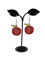 Teacher apple earrings