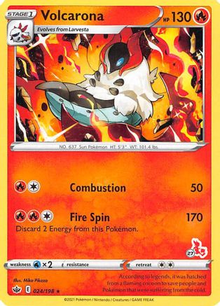 Volcarona 024/198 - Battle Academy 2022
