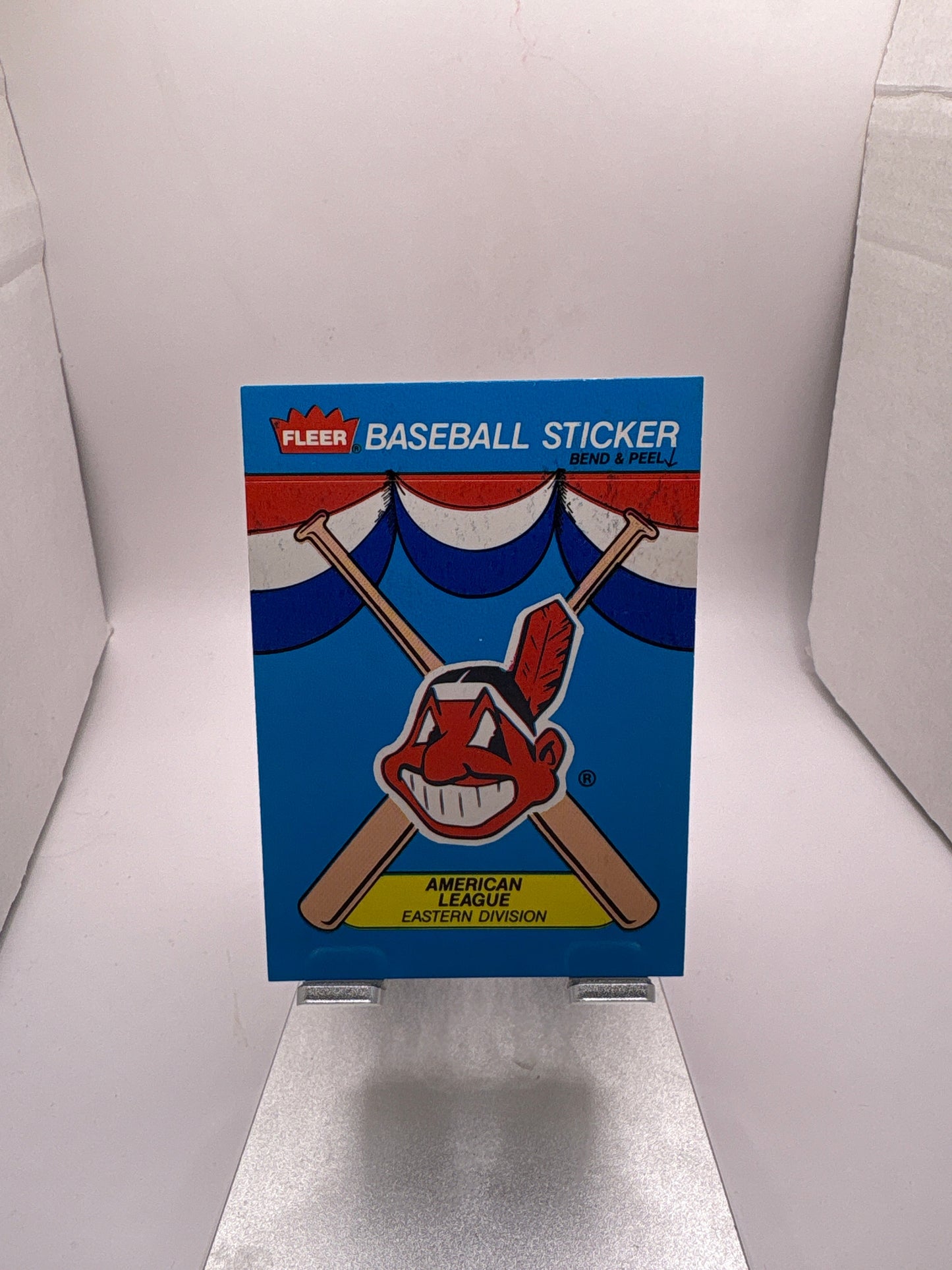 Fleer Cleveland Indians Baseball Sticker