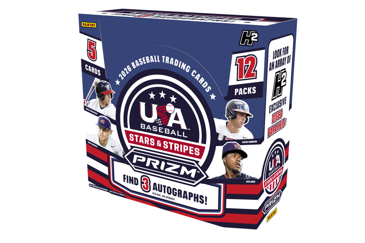 2026 Panini Prizm USA Stars & Stripes Baseball - Mega Box Main image