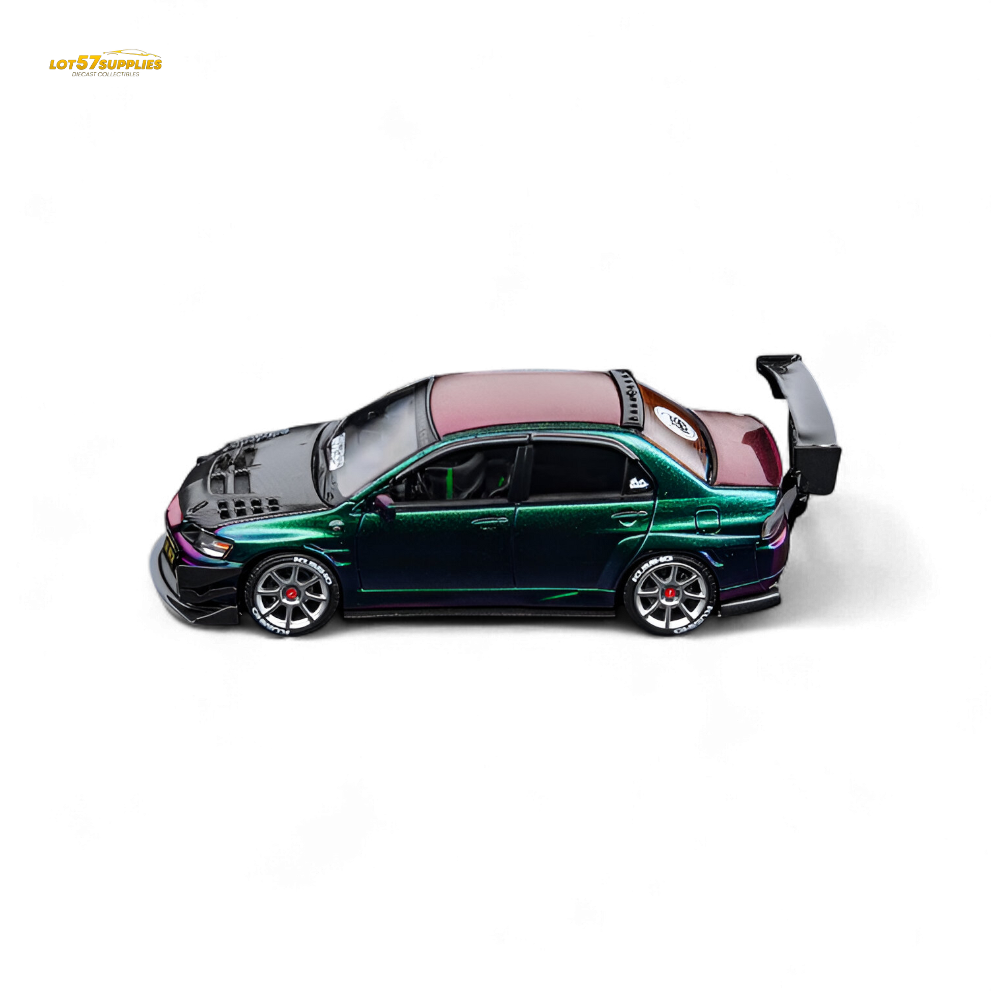 Findclassically Mitsubishi Lancer Evolution IX Chameleon With Carbon Bonnet 1:64