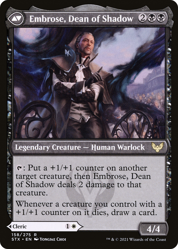 Shaile, Dean of Radiance // Embrose, Dean of Shadow (LIST-STX-158) - The List