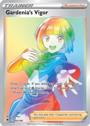 Gardenia's Vigor (Secret) 202/189 - SWSH10 Astral Radiance Holofoil