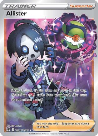 Allister TG24/TG30 - SWSH10 Astral Radiance Trainer Gallery Holofoil