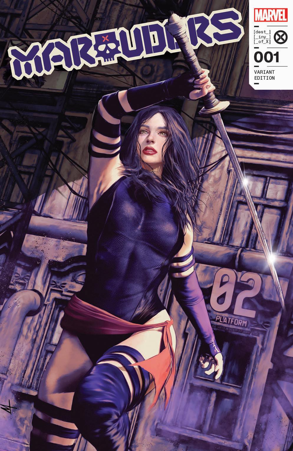 Marauders 1 Unknown Comics Marco Turini Exclusive Var (03/30/2022) (04/06/2022) Main image