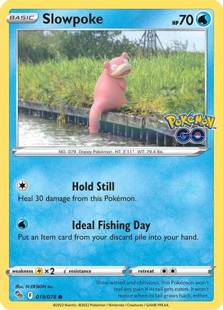 Slowpoke 019/078 - Pokemon GO Main image
