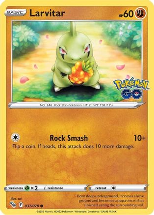 Larvitar 037/078 - Pokemon GO Main image