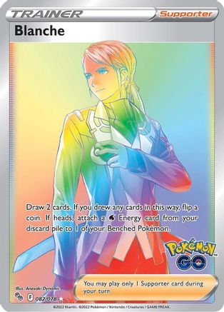 Blanche (Secret) 082/078 - Pokemon GO Holofoil Main image