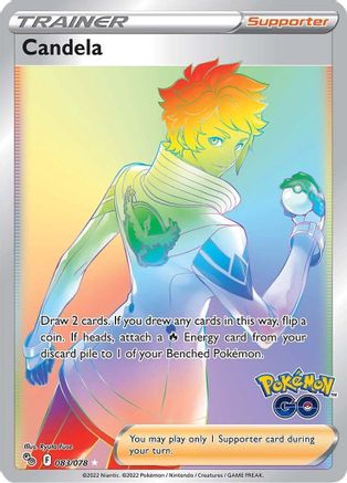 Candela (Secret) 083/078 - Pokemon GO Holofoil Main image