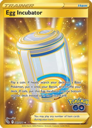 Egg Incubator (Secret) 087/078 - Pokemon GO Holofoil Main image