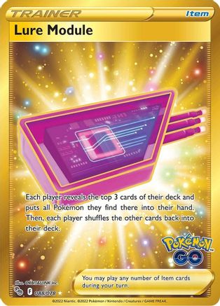 Lure Module (Secret) 088/078 - Pokemon GO Holofoil Main image