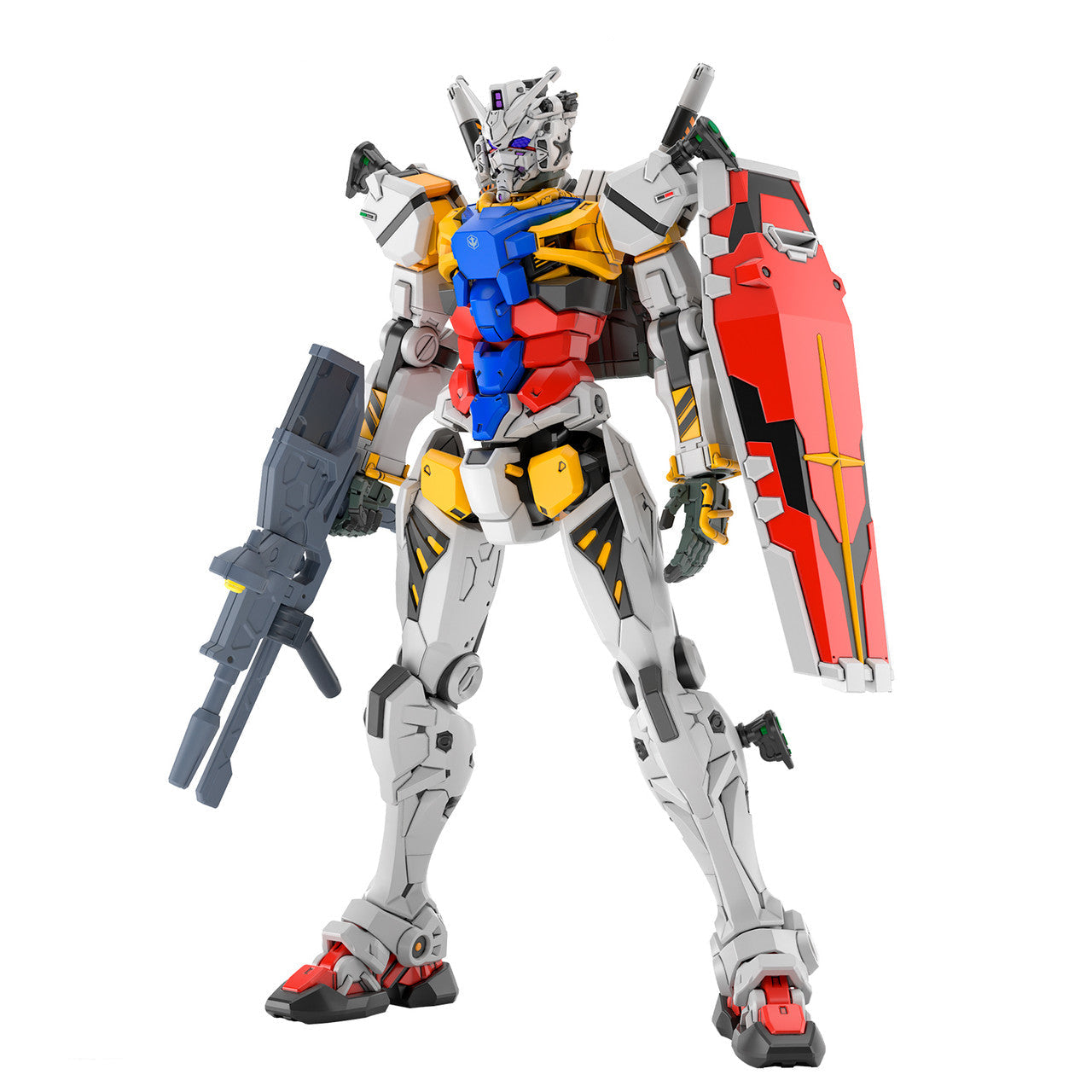 Gundam GQ White Gundam GQuuuuuuX HG 1:144 Model Kit Main image