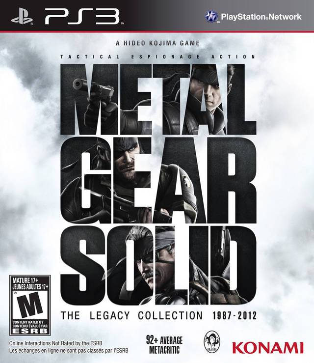 Metal Gear Solid Legacy Collection (Playstation 3) Main image