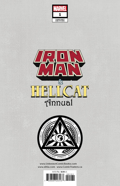 Iron Man/Hellcat Annual #1 Unknown Comics Ivan Tao Exclusive Var (06/29/2022) - Collectors World Toys
