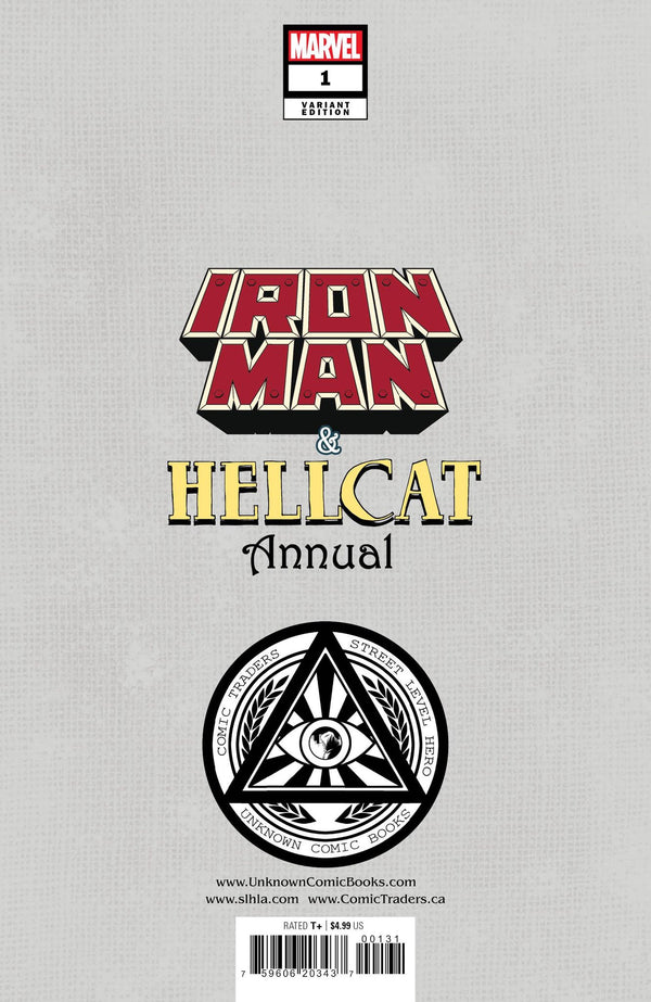 Iron Man/Hellcat Annual #1 Unknown Comics Ivan Tao Exclusive Var (06/29/2022) - Collectors World Toys