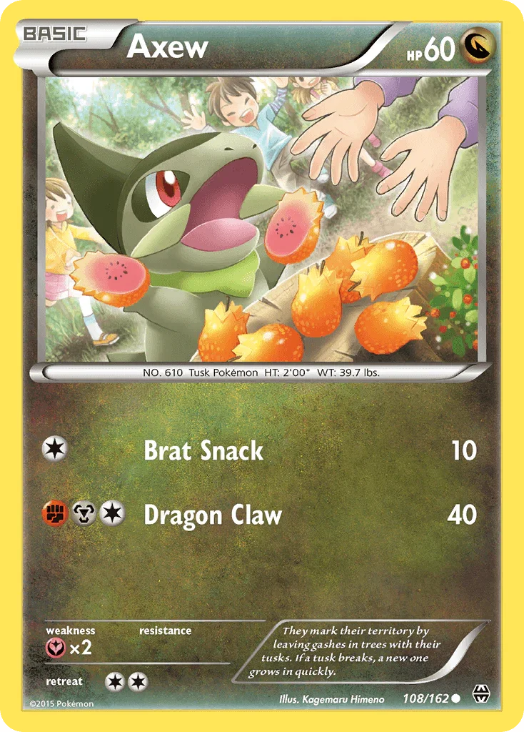 Axew (108/162) [XY: BREAKthrough] Main image